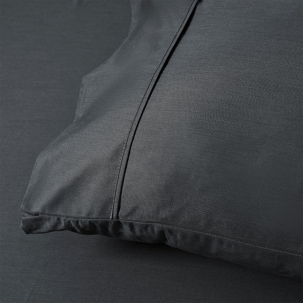 NNEDSZ 400TC Charcoal Bamboo Cotton Sheet Set 40cm Wall King Single