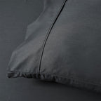 NNEDSZ 400TC Charcoal Bamboo Cotton Sheet Set 40cm Wall King Single