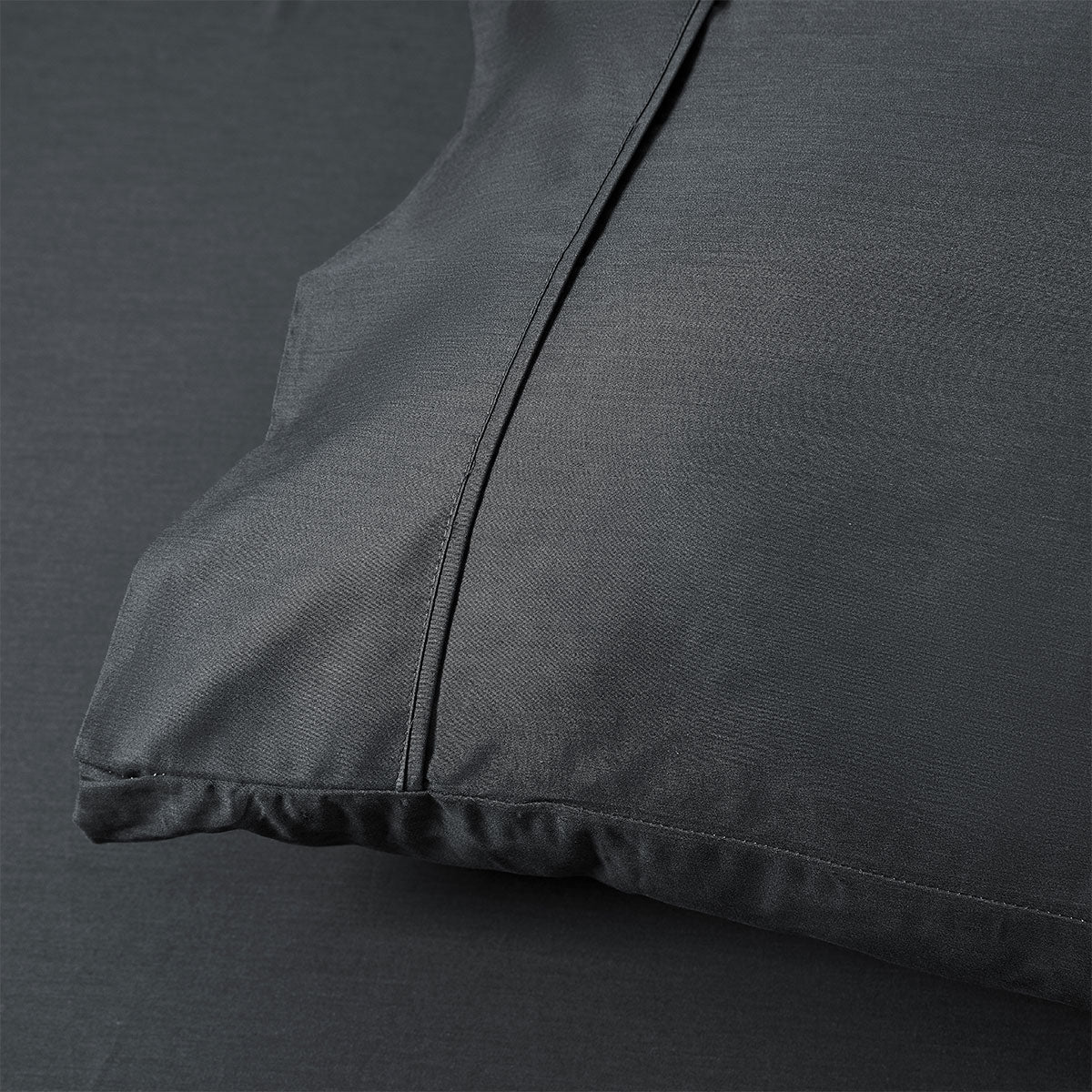 NNEDSZ 400TC Charcoal Bamboo Cotton Sheet Set 40cm Wall King Single