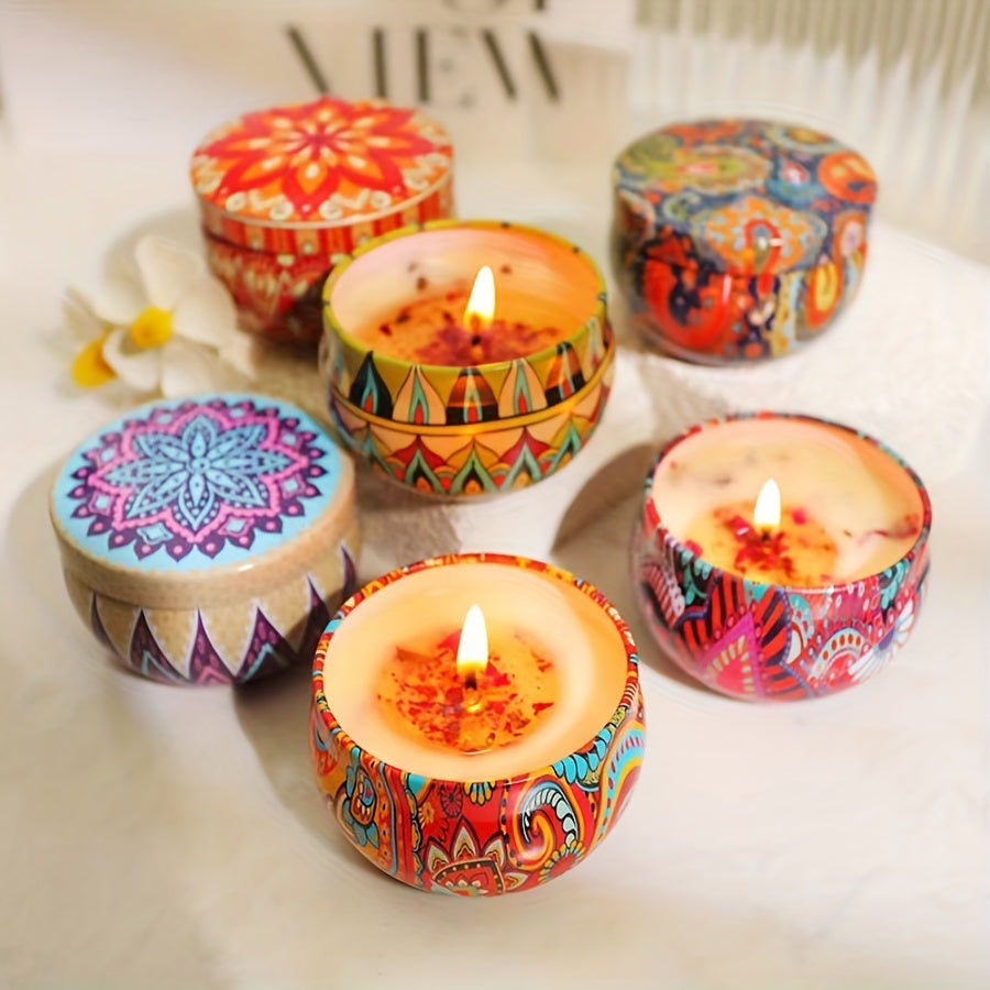 NNETM Decorative Scented Candle Set (4 pcs)