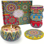 NNETM Decorative Scented Candle Set (4 pcs)